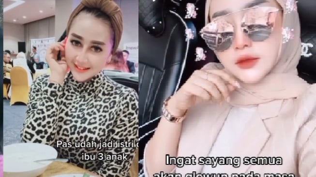 Transformasi wajah Luluk Nuril (Tiktok)