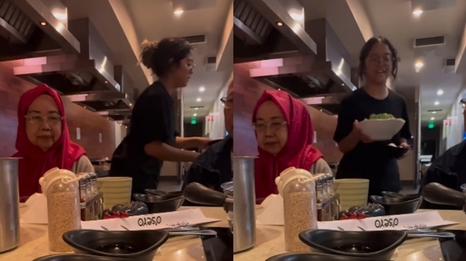 Momen Cinta Kuya Jadi Pelayan Resto di Amerika (Instagram/@king_uyakuya)