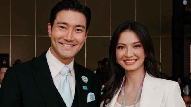 Choi Siwon bersama Raline Shah (Instagram/ralineshah)