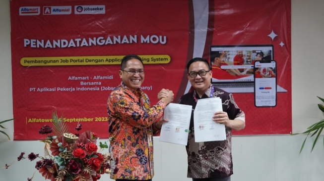 Digitalisasi Perekrutan Karyawan, Alfamart Gandeng Jobseeker Company