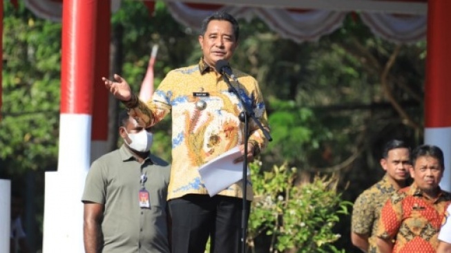 3 Perintah Jokowi ke Penjabat Gubernur Sulsel Bahtiar Baharuddin