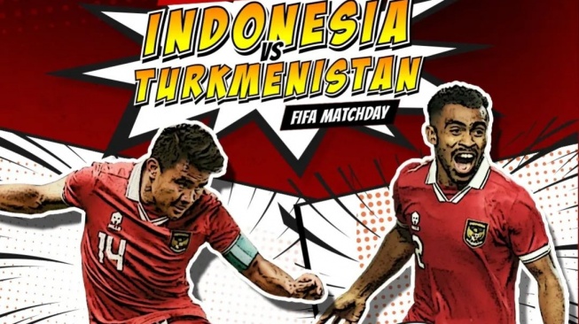 Link Nonton Indonesia vs Turkmenistan FIFA Matchday Malam Ini, 8 September 2023