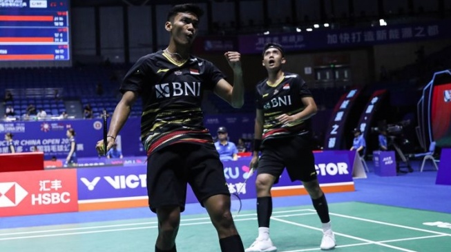 China Open 2023: Fikri/Bagas Tak Gentar Hadapi Juara Dunia