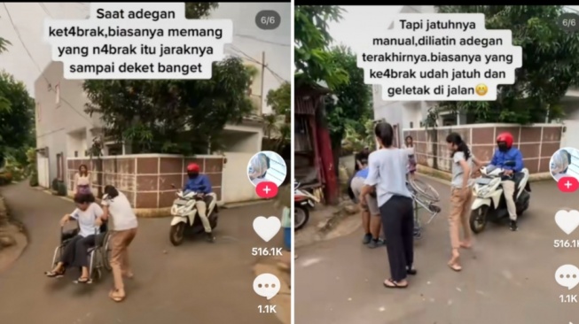 Gregetan saat Lihat Tabrakan di Sinetron? Ternyata Begini di Balik Layar