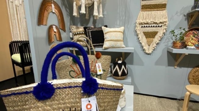 UMKM Binaan BRI, La Vida Home Indonesia dan Sunandsand Pameran di New York Now Summer Market 2023