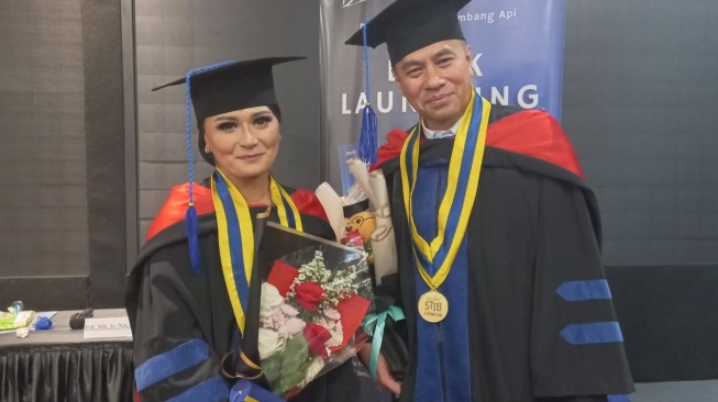 Tamara Geraldine baru saja diwisuda dan lulus S2 Teologi. [dokumentasi pribadi]