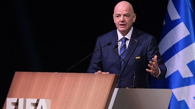 Presiden FIFA Gianni Infantino (AFP/SIMON MAINA)