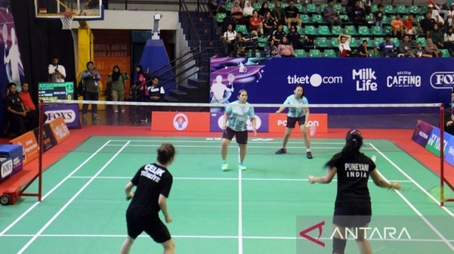 Ratri/Khalimatus Rebut Emas Ganda Putri Para Badminton International 2023