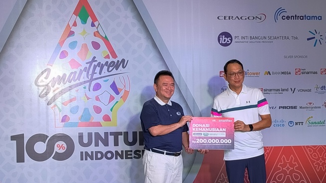 Smartfren Berhasil Himpun Rp 200 Juta lewat Charity Golf Tournament