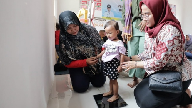 Sasar Anak Berisiko Stunting, Gardu Ganjar Buka Pemeriksaan di Kabupaten Tangerang