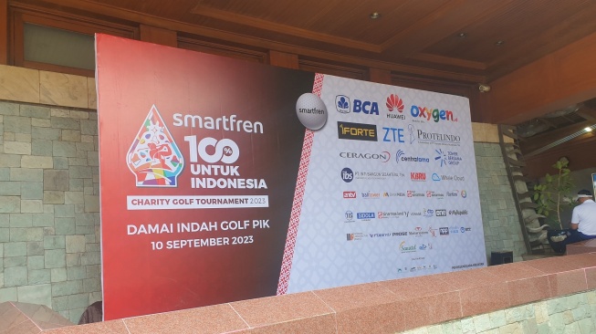 Charity Golf Tournament, Minggu (10/9/2023). [Smartfren]