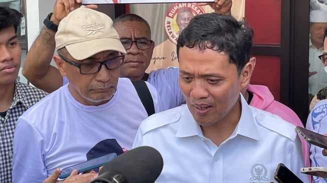 Wakil Ketua Umum Dewan Pimpinan Pusat (DPP) Partai Gerindra Habiburokhman. [Suara.com/Bagaskara]