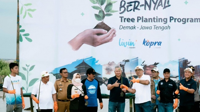 25 Tahun Komitmen Bank Mandiri Menyemai Kebaikan lewat CSR