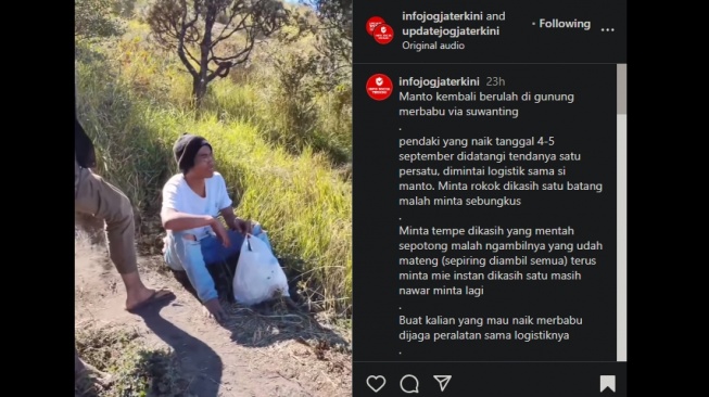 Gasak Bekal Pendaki, Tukang Palak di Gunung Merbabu Kembali Bikin Resah