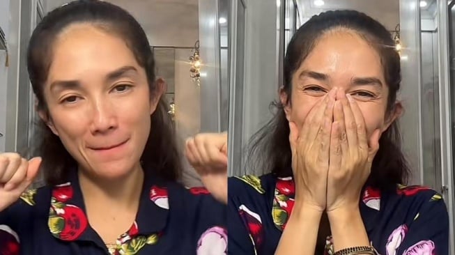 Penampilan Ussy Sulistiawaty di TikTok (TikTok)