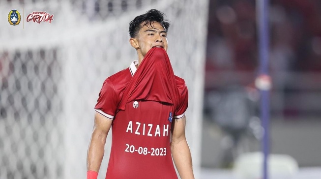 11 Selebrasi Unik Pemain Timnas Indonesia, Pratama Arhan Bucin Parah ke Azizah