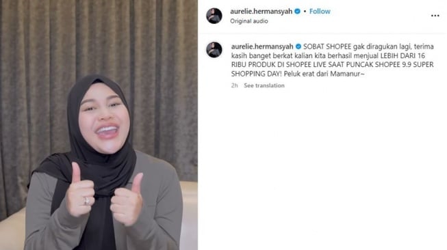 (Dok: Instagram Aurel Hermansyah)