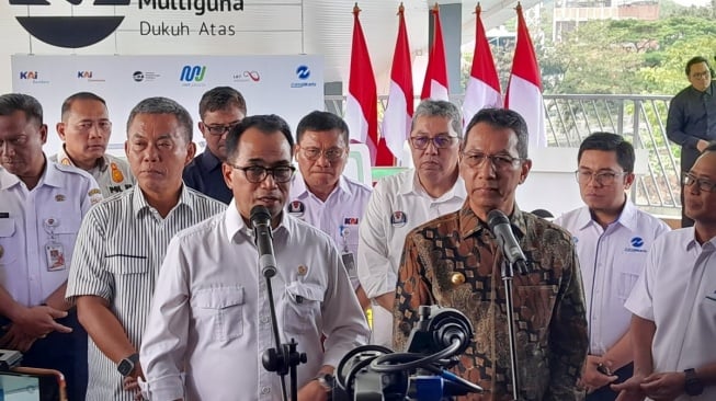 Hubungkan Lima Moda Angkutan Umum, Heru Budi dan Menhub Resmikan JPM Dukuh Atas