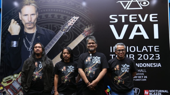 Steve Vai Akan Konser Lagi di Jakarta pada 26 Oktober 2023