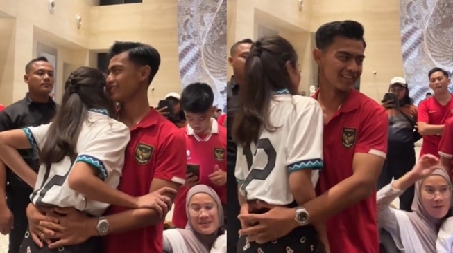  Potret Mesra Azizah Salsha dan Pratama Arhan (tiktok/girls_blooming)