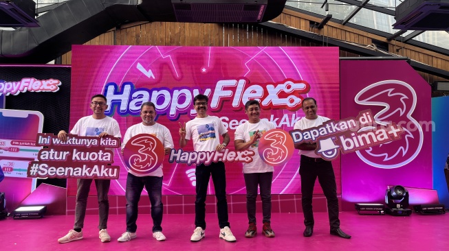 Indosat Rilis Paket Internet HappyFlex ke Pengguna Tri, Harga Murah Mulai dari Rp 4 Ribu!