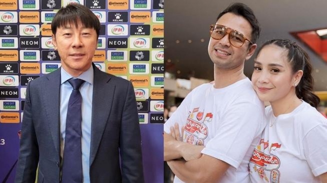 Menebak Hadiah Spesial Shin Tae-yong Buat Nagita Slavina, Tebak Apa Coba?