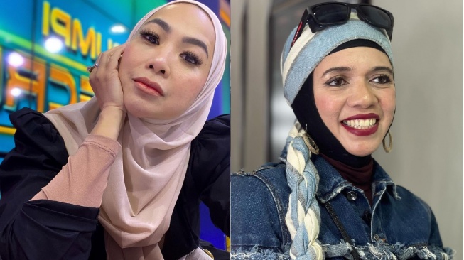 Gaya Hijab Geni Faruk Bikin Salfok saat Ngomongin Asmara Thariq Halilintar: Bagusan Feni Rose