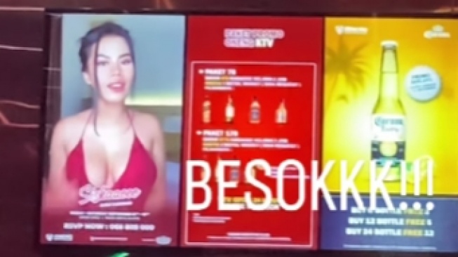 Siskaeee tengah di Kamboja disaat ada pemanggilan dari Polda Metro Jaya terkait kasus produksi film pornografi di Jakarta Selatan pada Jumat (15/9/2023). (Tangkap layar)