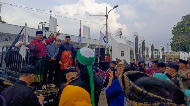 Warga Sumut Demo Bela Warga Melayu Rempang di Taman Makam Pahlawan Medan, Desak Jokowi Stop Relokasi!