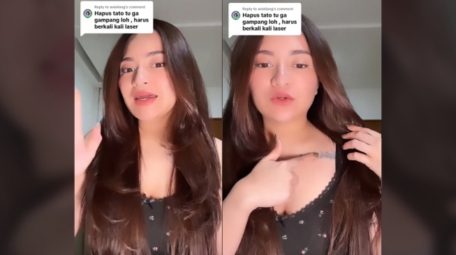 Potret Seksi Nathalie Holscher (tiktok)