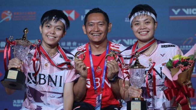 Tumbangkan Ganda Malaysia, Apriyani/Fadia Juara Hong Kong Open 2023