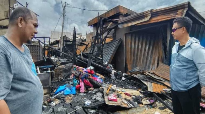40 Kios Pasar Sudirman Terbakar, Walikota Edi Kamtono Rencanakan Tata Ulang Kawasan