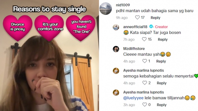 Story TikTok Putri Anne. (TikTok/ @anneofficial18)