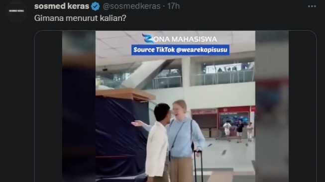 Tiba di Indonesia, Kisah Pria Sumatera Utara Ketemu Pacar Bule Asal Inggris Bikin Netizen Iri