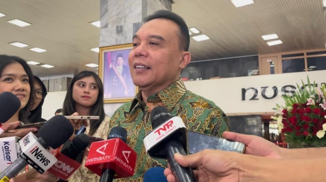 Ketua Harian DPP Partai Gerindra, Sufmi Dasco Ahmad. (Suara.com/Bagaskara)