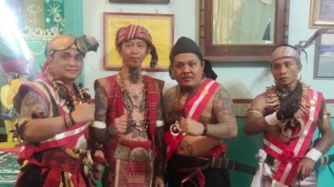 Panglima Dayak Datang ke Batam, Akui Ingin Bela Warga Rempang