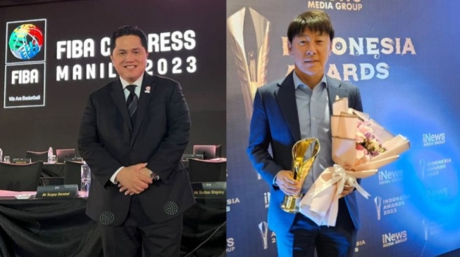 Sosok Ketua PSSI Erick Thohir di Mata Pelatih Timnas Shin Tae Yong