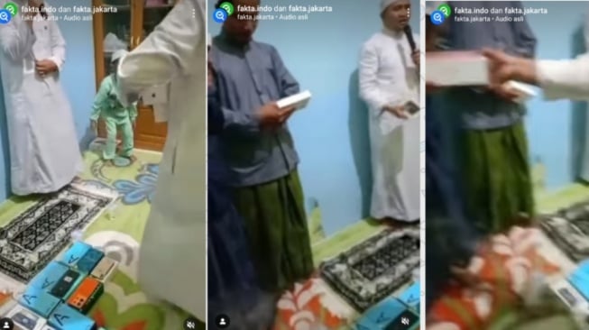 Jemaah Maulid Nabi Ini Dapat Ponsel Gratis sebagai Pengganti Besek, Netizen: Nyesel Kagak Datang