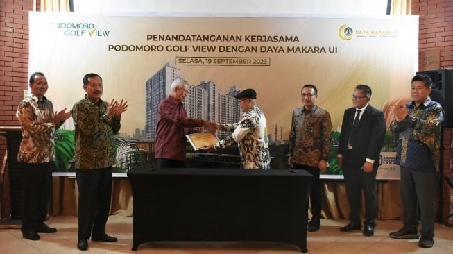 Podomoro Golf View Kolaborasi dengan UI Hadirkan Apartemen untuk Mahasiswa