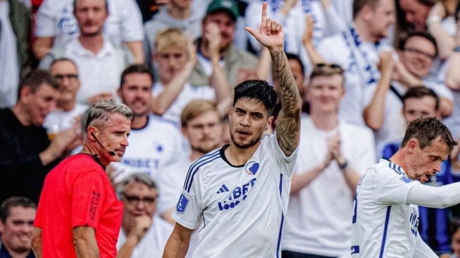 Tampil Starter, Pemain Keturunan Indonesia Kevin Diks Antar FC Copenhagen Lolos ke 16 Besar Liga Champions