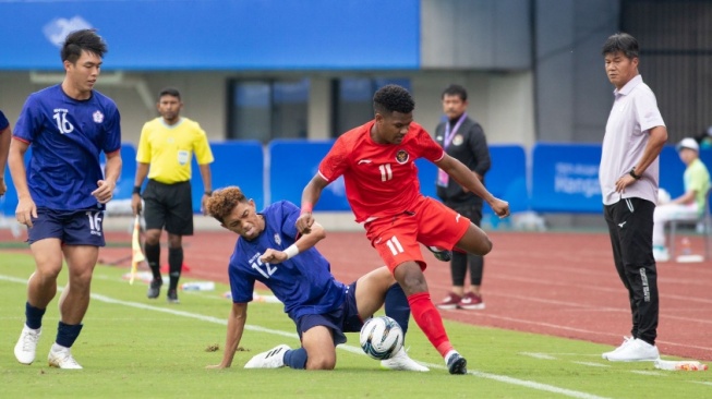 Begini Hitungan Timnas Indonesia Lolos ke 16 Besar Asian Games usai Dikalahkan Taiwan dan Korsel Kalahkan Kirgistan