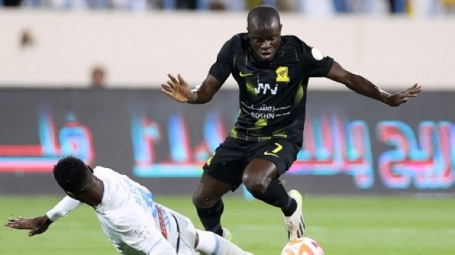 Gol N'Golo Kante Bawa Al Ittihad Tekuk Al Fateh di Liga Arab Saudi