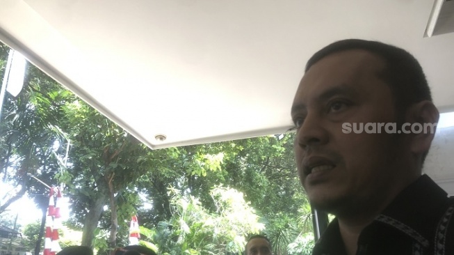 Ketua DPP Partai NasDem Willy Aditya. (Suara.com/Dea)