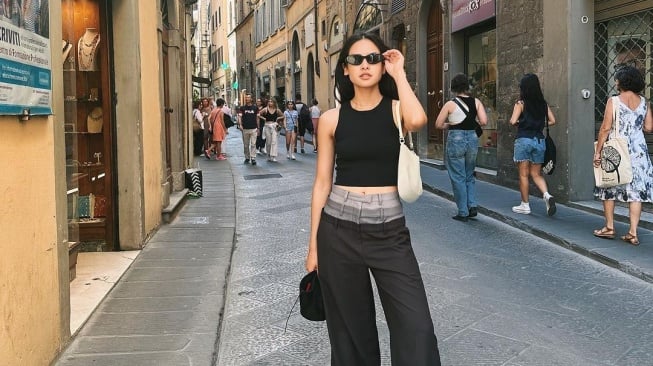 Liburan Maudy Ayunda dan Jesse Choi di Italia (Instagram/@maudyayunda)