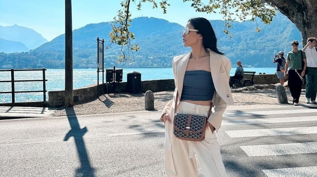 Liburan Maudy Ayunda dan Jesse Choi di Italia (Instagram/@maudyayunda)