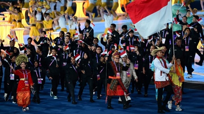 Meriah! Bhineka Tunggal Ika Hiasi Opening Ceremony Asian Games 2022 Hangzhou