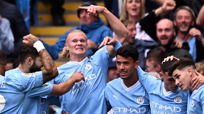 Liga Inggris: Manchester City tekuk Nottingham Forest 2-0 - Foto