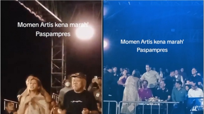 Viral Artis Disemprot Paspampres gegara Ajak Jokowi Joget: Sopan Santunnya Dijaga!