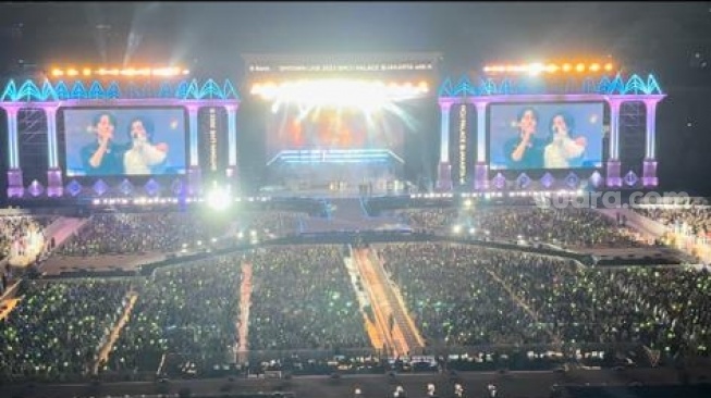 Aksi Kocak Super Junior di SMTOWN Live hingga Baju Donghae bikin Penonton Istighfar