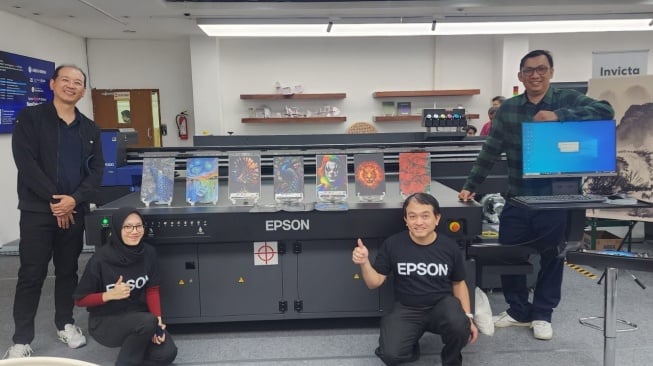 Dukung Industri Kreatif, Epson SC-V7000 Bikin Pengusaha Tenang